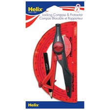 Juego de transportador de brújula Maped Helix 18803_40 12" diámetro máximo colores surtidos