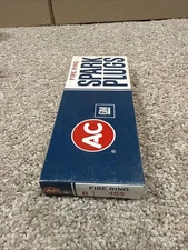 8 Vintage AC Fire Ring 45S Spark Plugs in Box NOS Excellent Condition Mint