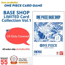 ONE PIECE Card Game BASE SHOP LIMITED CARD COLLECTION Vol.1 Japanese