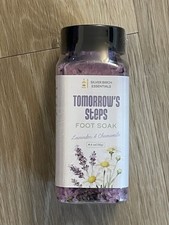 NIB Tomorrow  s Steps Foot Soak Lavender And Chamomile Bath Salts