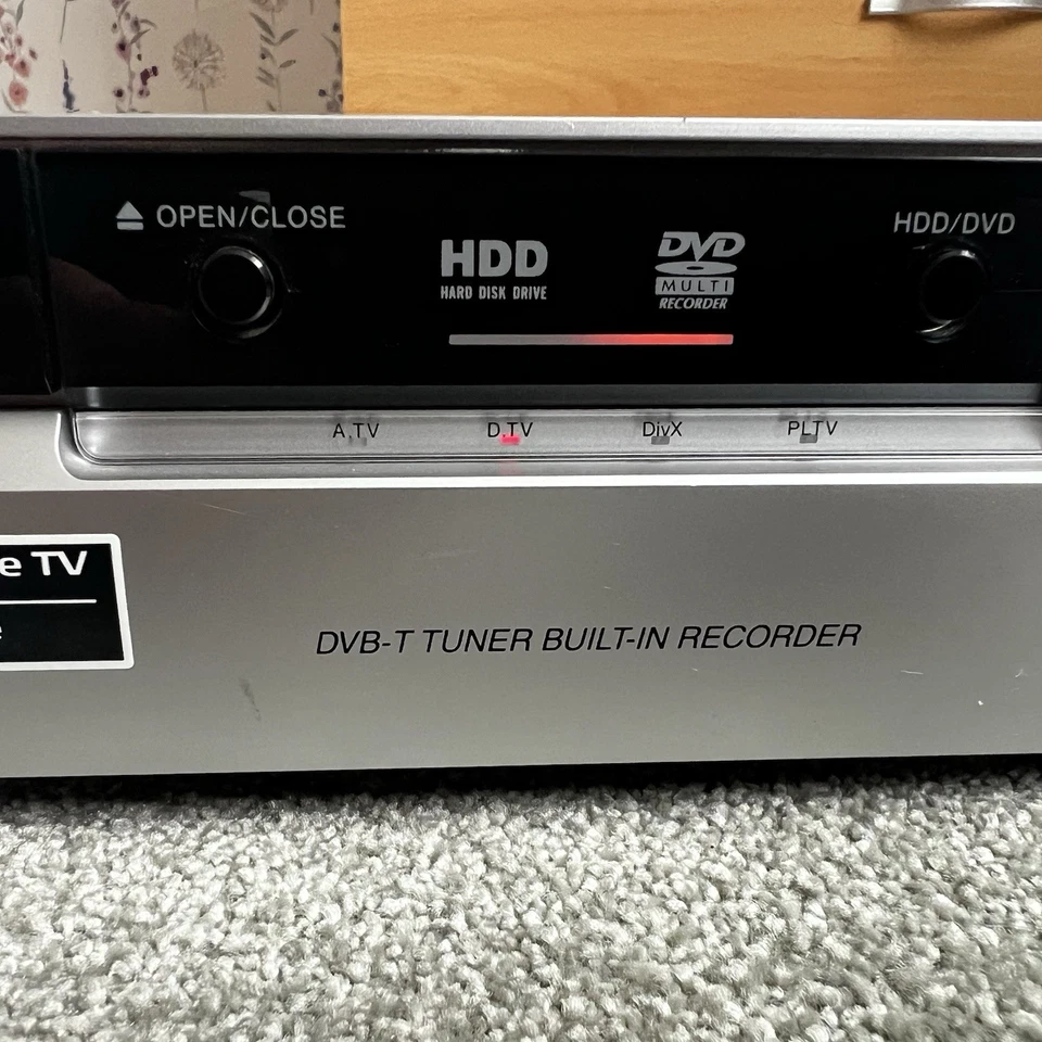 Pioneer DVR-440HX DVD Player Recorder DVB-TV Tuner 80GB HDD Tested Working PAL - Image 4 of 4