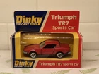 Original Vintage Dinky 211 Triumph TR7 Sports Car. MIB. 1975. Awesome piece.