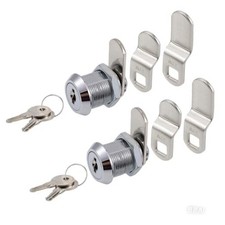 Cabinet Cam Lock, 5/8 Inch Keyed Alike Cam Locks Secure File 5/8 Inch Offset 2