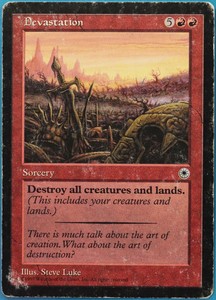 Devastation - Portal - MTG Magic the Gathering