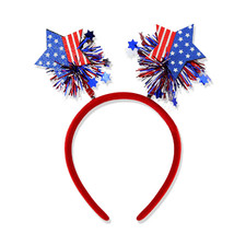 4Th of July Headband Independence Day Hair Accessories Patriotic Party Hair Supp