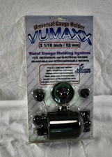 VUMAXX Universal Gauge Holder 52mm (2-1/16”) Adjustable Mounting Kit – 5 Mounts 