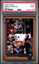 2025 TOPPS GOLD #114 ROB DILLINGHAM 1967/2025 PSA 9