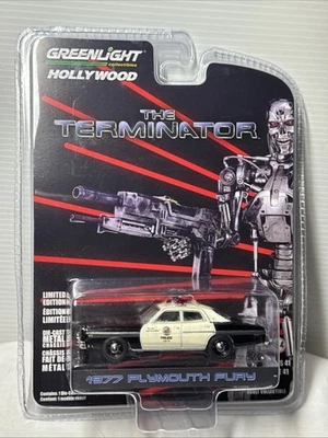 Greenlight 1/64 🇨🇵 The terminator 1977 Plymouth Fury Séries 41