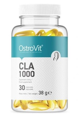 OstroVit CLA 1000, 30 Kapseln - Unterstützung bei Fettverbrennung