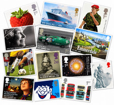 Royal Mail 1st Class Postage Stamps 20-Pack 100% Genuine Commemorative Picture