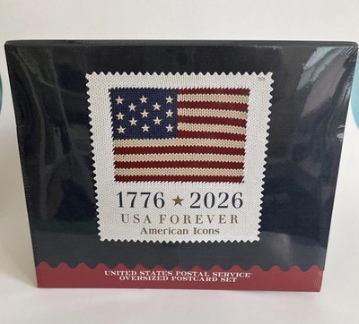 POLO RALPH LAUREN USA American Icons Oversized Postcards Set 1776   2026