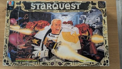 Starquest Brettspiell VOLLSTÄNDIG Und HANDBEMALT