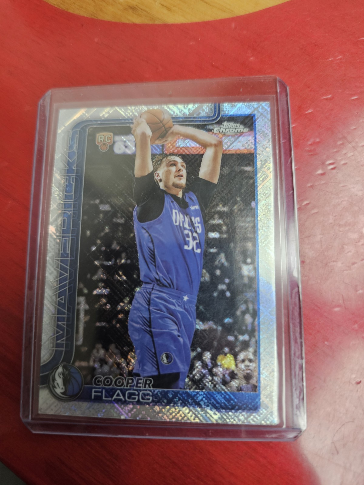 2025-26 Topps Chrome - Cooper Flagg #251 Skylight Refractor (RC)