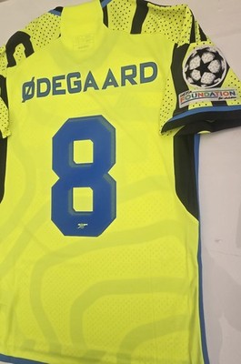 2023/24 ADIDAS ARSENAL #8 ODEGAARD CHAMPIONS LEAUGE AWAY SOCCER