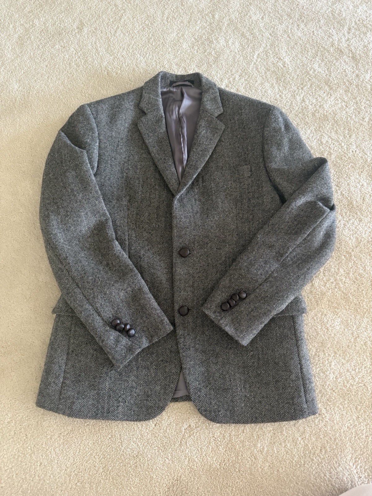 Lauren Ralph Lauren Men’s Gray Wool Sport Coat, E… - image 1
