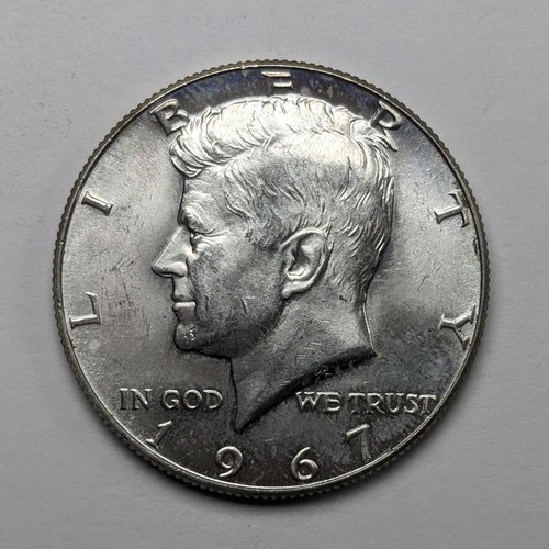 1967 Kennedy Silver Half Dollar Unc