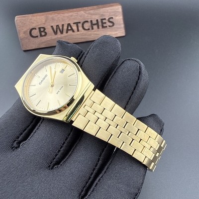 Casio MTP-B145G-9A Golden 35mm Quartz Stainless Steel Men's Watch