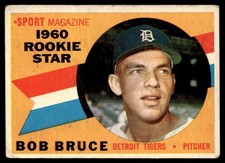 1960 Topps Bob Bruce --- RC Detroit Tigers #118