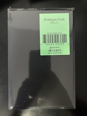 Analogue Pocket Dock Black, New And Sealed, Fast Shipping