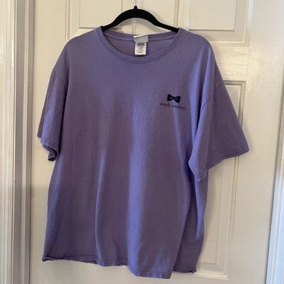 Simply Southern Women's T-Shirt XL Classy Southern Day Light Purple