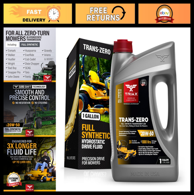 #ad 20W 50 Full Synthetic Hydrostatic Transmission Oil for Zero Turn amp; Riding Mowers $78.99