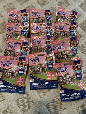 Just Play Spirit Riding Free Series 7 Mini Horse Figures Lot 2020