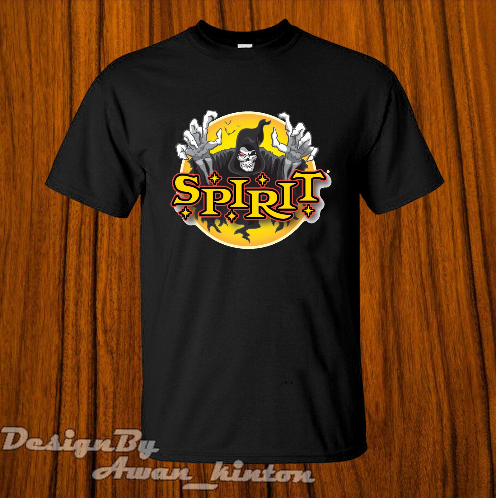 Tshirt New Spirit HALLOWEEN Funny Logo Shirt Made In Usa S to 5XL Size-image