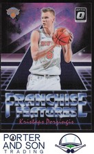 Kristaps Porzingis Franchise Features Purple 2018-19 Donruss Optic #20 Knicks