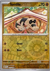 Sandile 115/198 Scarlet & Violet Base Set Common