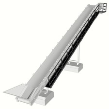 Ringhiera design CT3D + passerella per nastro federale CT 105 1:14 kit DIORAMA