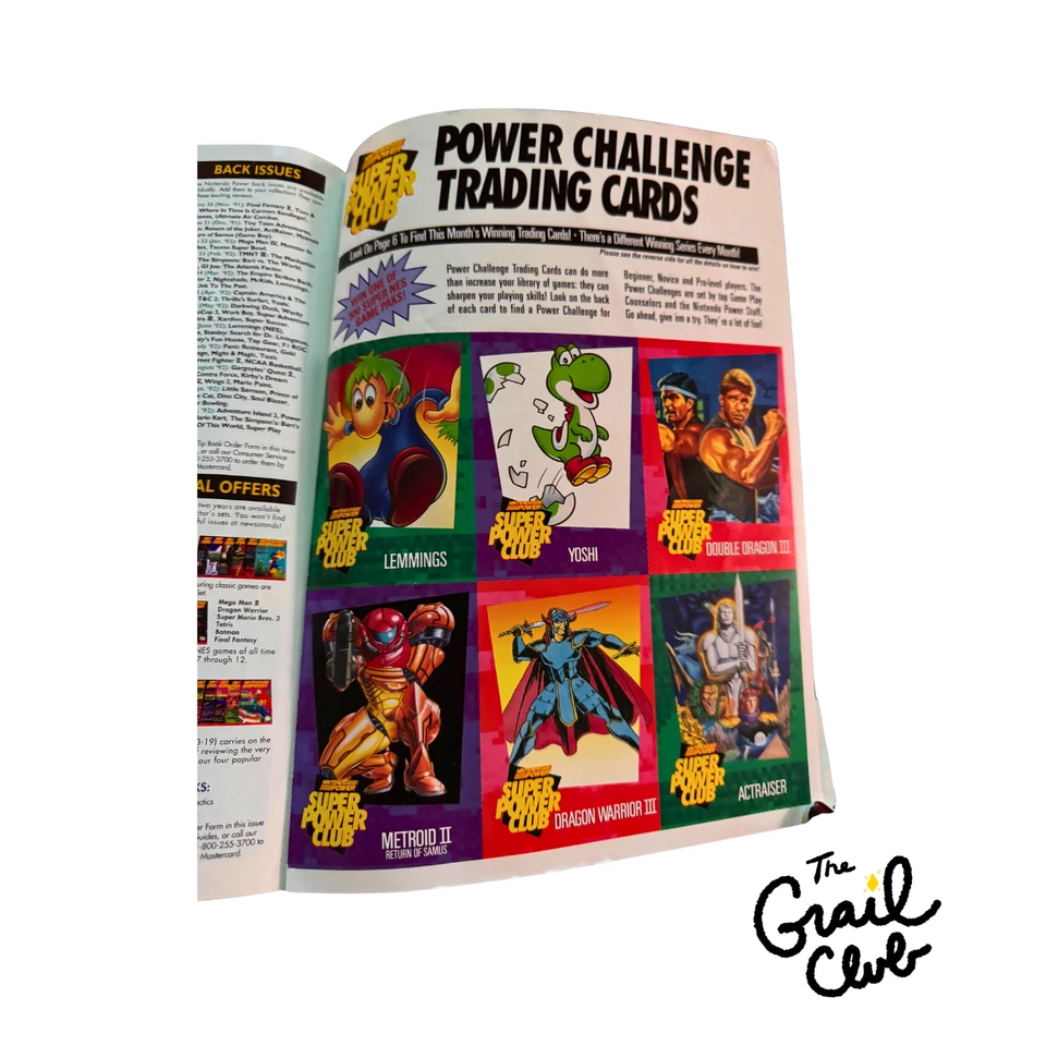 Nintendo Power Magazine Vol 42 Super Star Wars w/Poster & Trading Cards FreeShip - Image 3 of 4