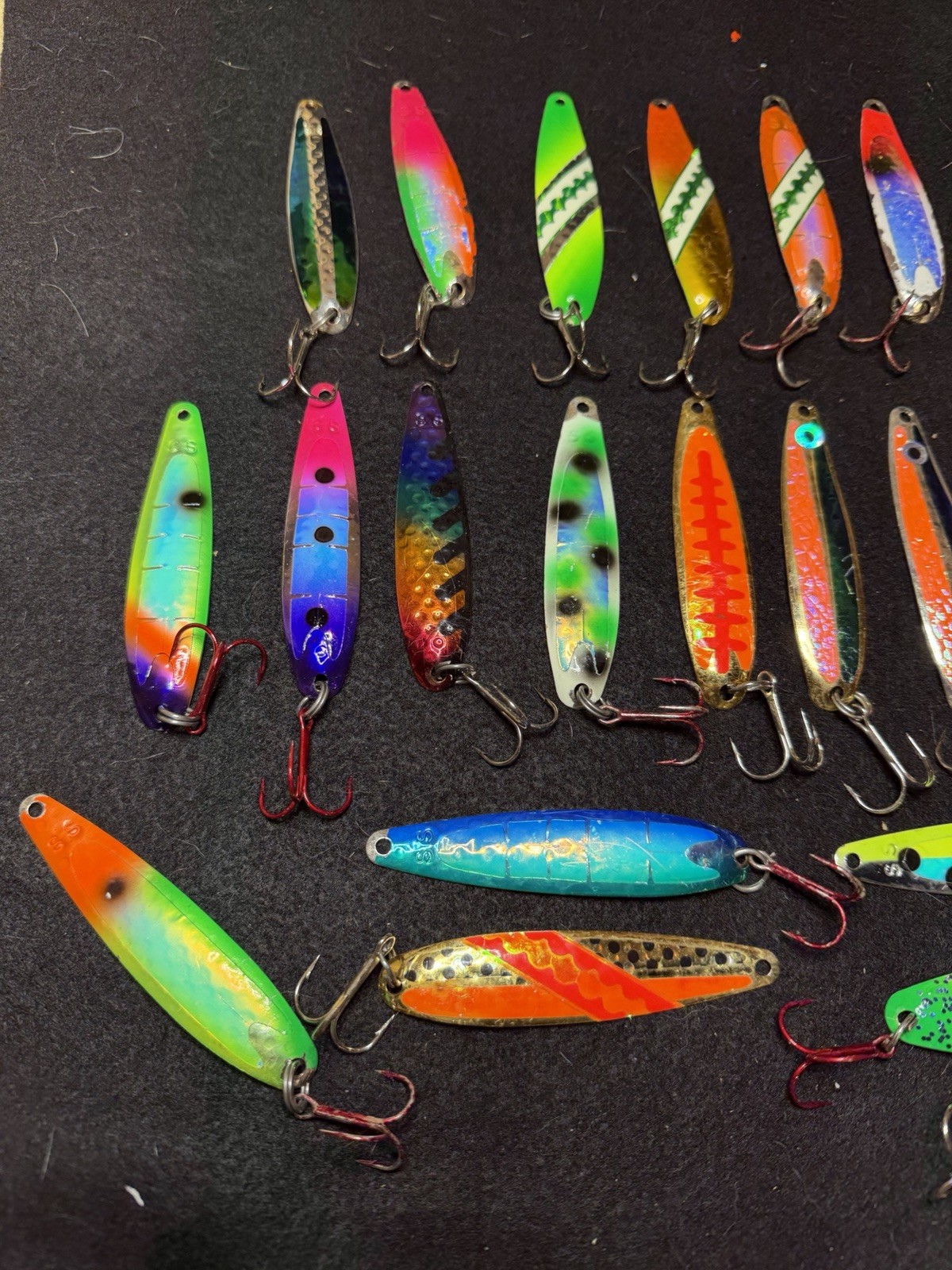 DREAMWEAVER SS STANDARD SPOONS SALMON & LAKE TROUT Lot Of 35 - Image 2