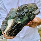 10.87LB Natural Large Particle Cubic Fluorite Crystal Specimen — photo 8