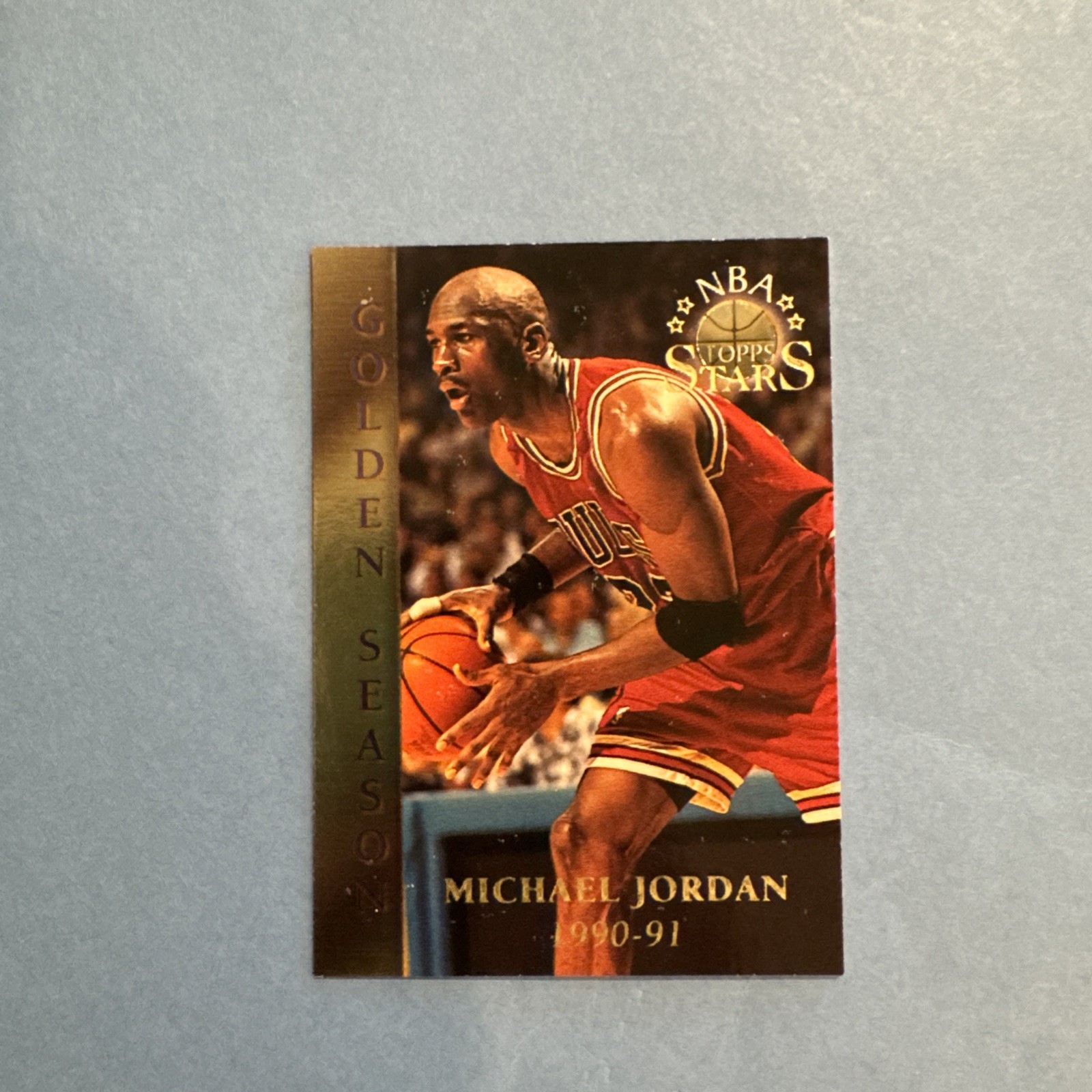 1996 Topps Stars - Golden Season Michael Jordan #74