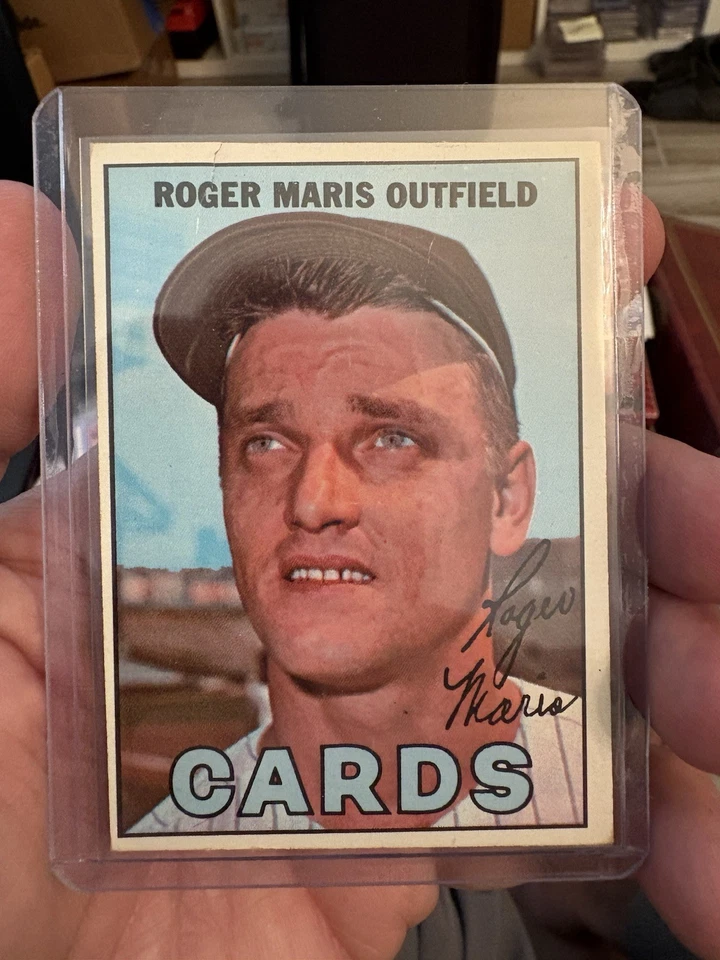 Карты 1967 Topps - Roger Maris No45 - Изображение 3 из 3