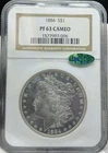 1884 $1 Proof Morgan Silver Dollar PR63 NGC CAC POP 3. Only 875 Minted!
