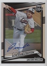 2022 Panini Elite Extra Edition Signatures Jacob Miller #46 Auto 0u66