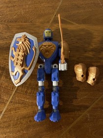 LEGO Castle Knights Kingdom King Mathias (incomplete) +2 extra arm shields
