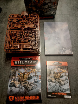 Warhammer 40000 40k Kill Team Kill Zone: Sector Munitorum Gelände + Spielfeld