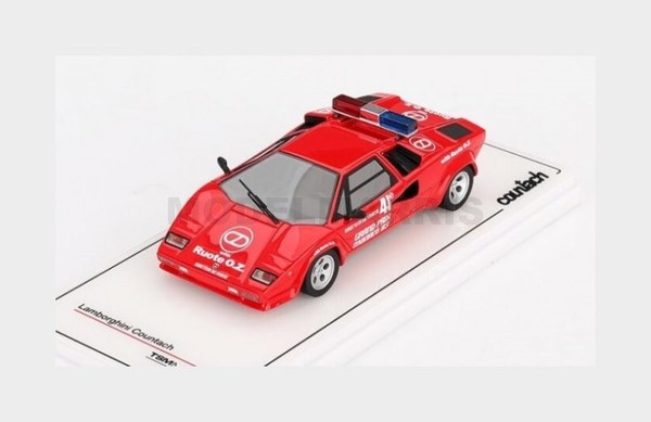Truescale TSM430861 Lamborghini Countach Safety Car F1 Monaco GP 1983 - Rot-image