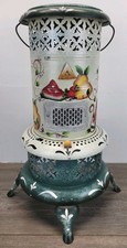 Vtg Perfection 525 Kerosene Heater Painted Antique Decor Stove Shell Only
