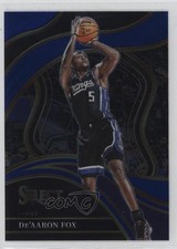 2023-24 Panini Select Courtside Blue De'Aaron Fox #249 07sf