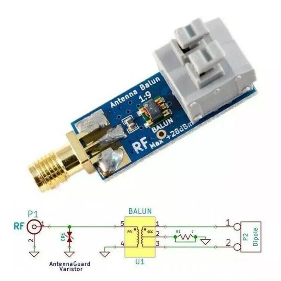 Ballon Er Radio SDR/Amp Lifie ESD -Schutz Frühlingsbelastung HF -Antenne - Bild 3 von 4