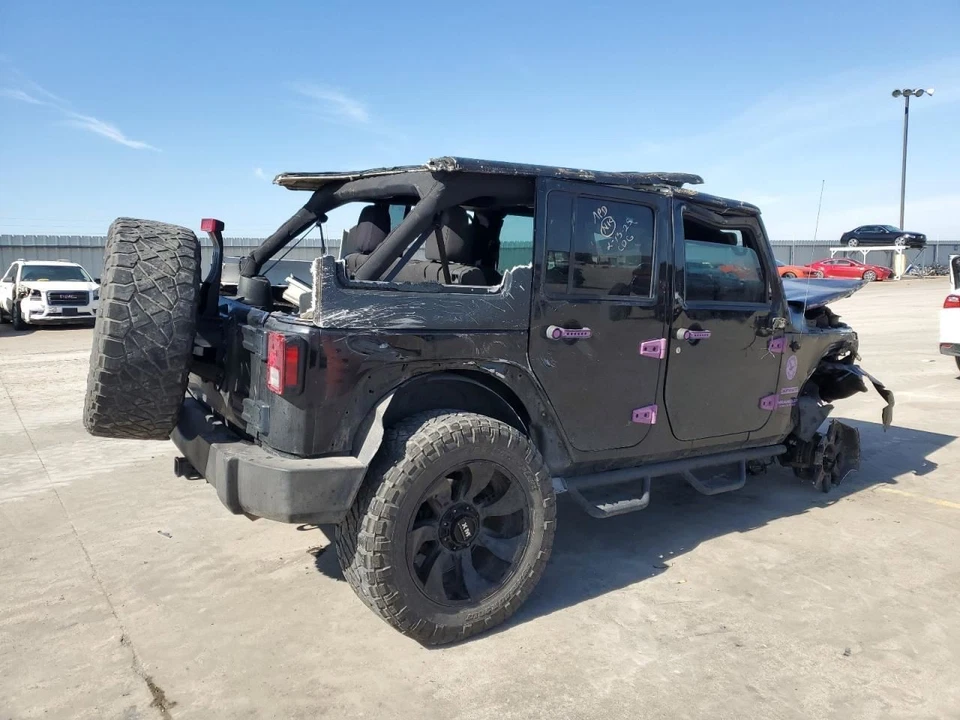 Driver Sun Visor VIN W 6th Digit Jk Body Fits 11-18 WRANGLER 589324 Foto 3 de 4