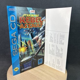 SEGA CD - Star Wars: Rebel Assault - Complete/CIB w/ Reg Card - Refurbished, Exc