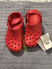 NWT Crocs Kids Classic Clog Pepper US Size Juniors J6 8270