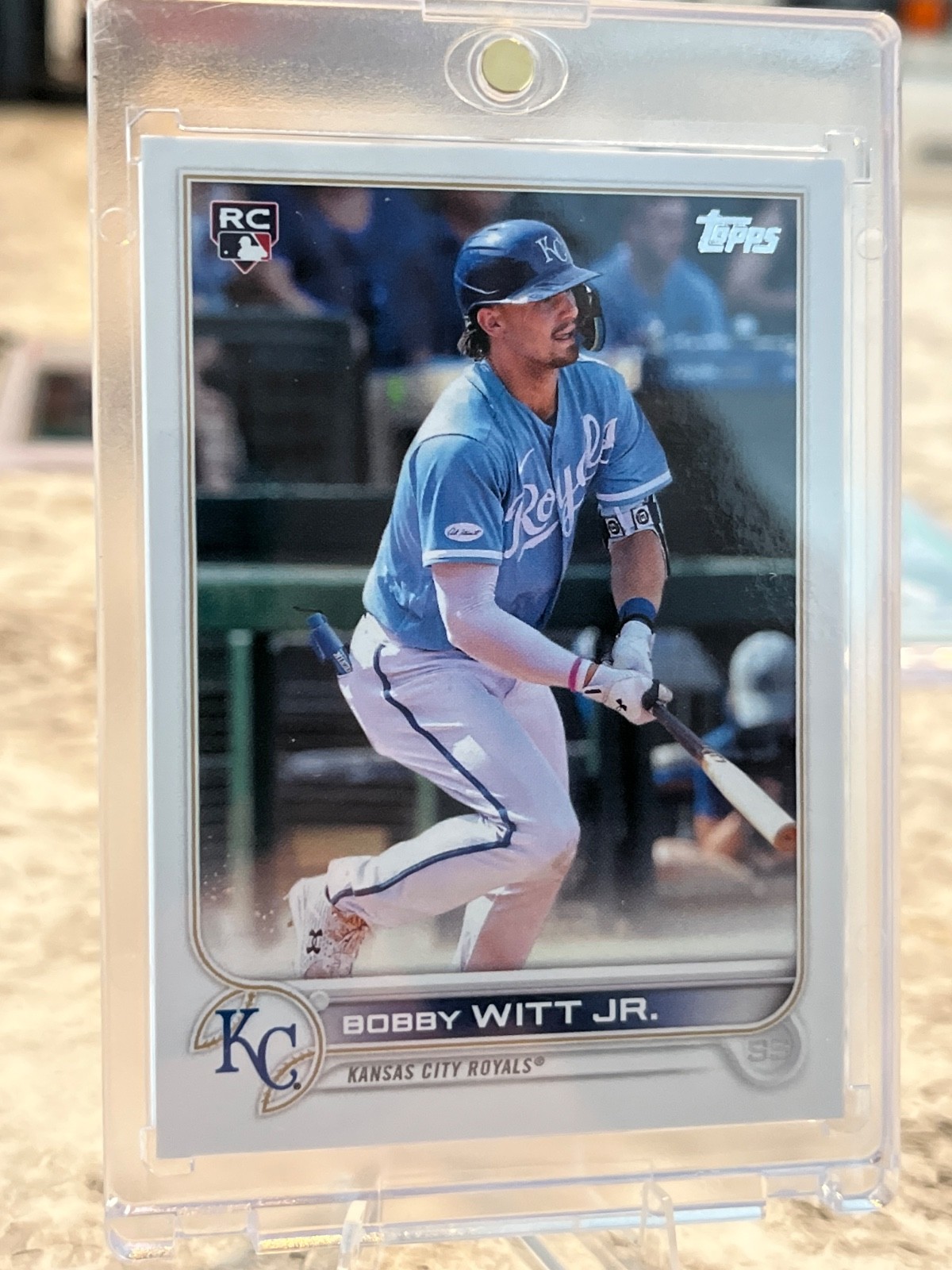 2022 Topps Series 2 BOBBY WITT JR. SP Rookie Image Variation Short Print #660 RC