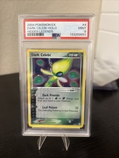 Dark Celebi Holo 4/101 Hidden Legends Pokemon PSA 9 New Cert Swirl on eBay
