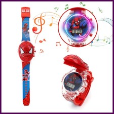 Luminous Cartoon Children's Watches Boys Colorful Flash Light with Music
