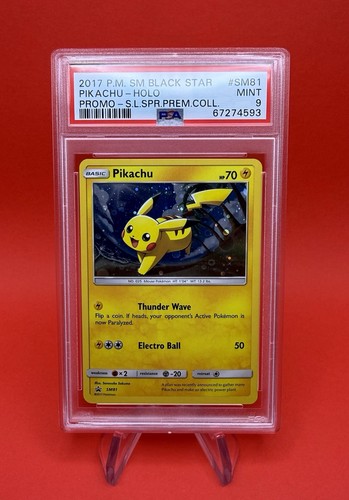 Pikachu graded PSA 9 for sale on eBay